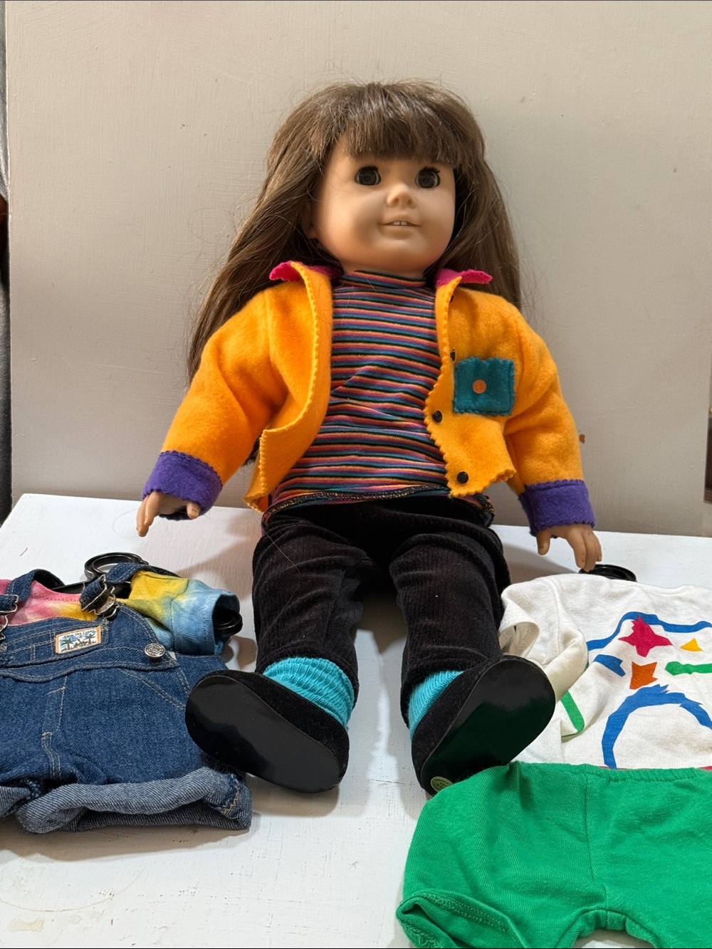 1990 American Girl Doll Pleasant Company Pants Jacket Extra Outfits Excellent